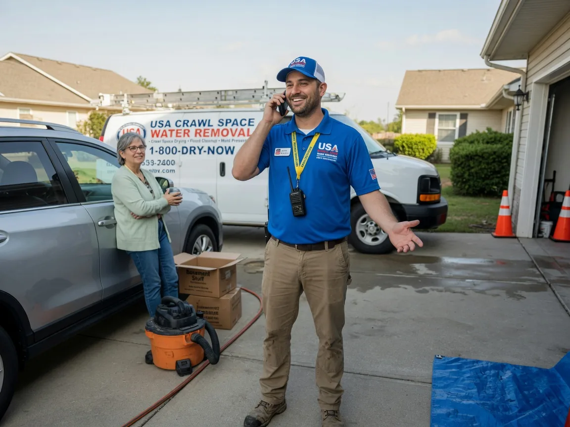 Crawl Space Water Removal Ellerbe, NC FAQs